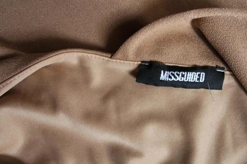 Beige asymmetrical Missguided dress – photo 6